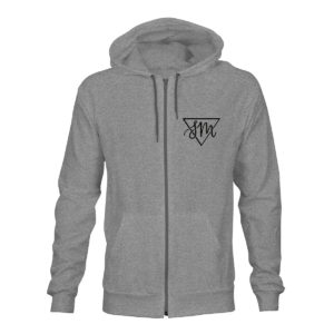 Sebastian von Mletzko ZIP Hoodie Herren grau