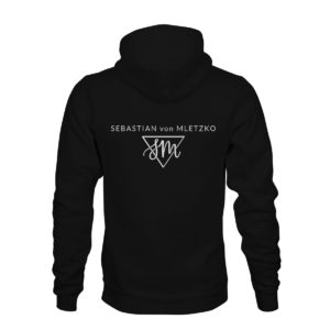 Sebastian von Mletzko ZIP Hoodie Herren schwarz