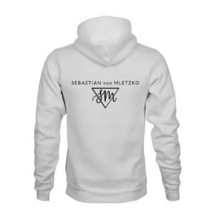 Sebastian von Mletzko ZIP Hoodie Herren Weiss