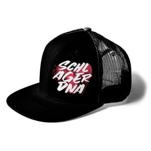 Cap Trucker Schlager DNA schwarz