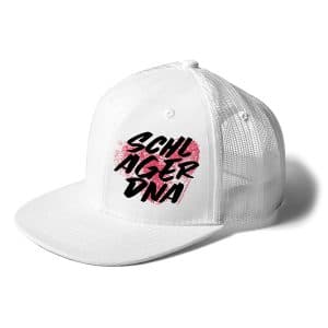 Cap Trucker Schlager DNA weiß