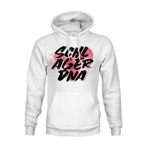 Hoodie Unisex Schlager DNA weiß
