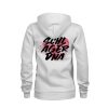 ZIP Hoodie Damen Schlager DNA weiß