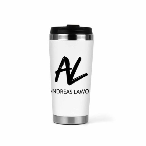 Andreas Lawo 2Go Becher Logo