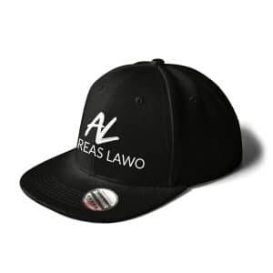 Andreas Lawo Cap Snapback schwarz Logo