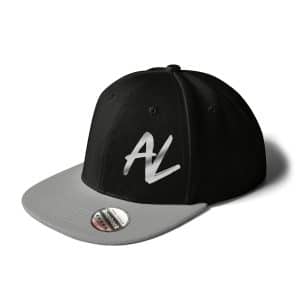 Andreas Lawo Cap Snapback grau schwarz Signet