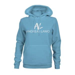 Andreas Lawo Hoodie Damen hellblau