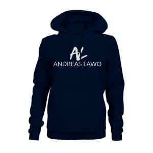 Andreas Lawo Hoodie Damen navy