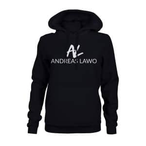 Andreas Lawo Hoodie Damen schwarz