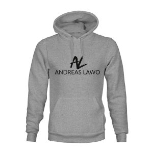 Andreas Lawo Hoodie Unisex grau