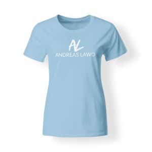 Andreas Lawo T-Shirt Damen hellblau