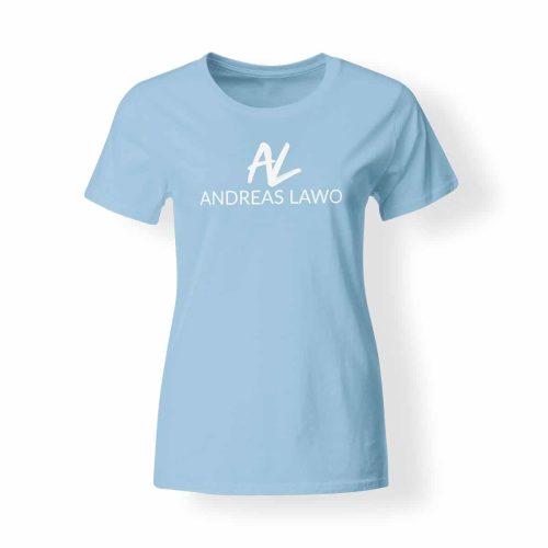 Andreas Lawo T-Shirt Damen hellblau