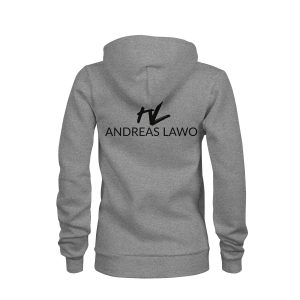 Andreas Lawo ZIP Hoodie Damen grau