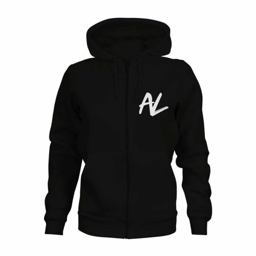 Andreas Lawo ZIP Hoodie Damen schwarz