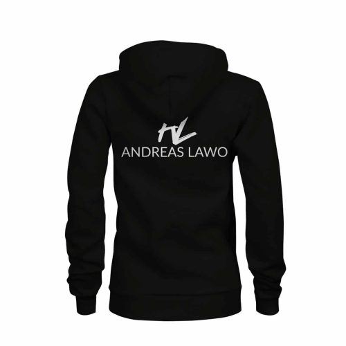 Andreas Lawo ZIP Hoodie Damen schwarz