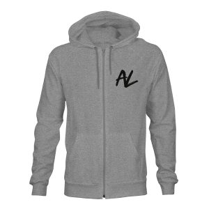 Andreas Lawo ZIP Hoodie Unisex grau