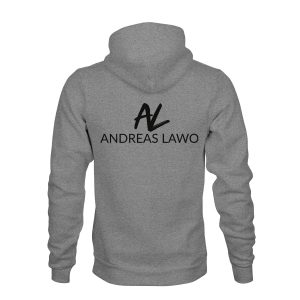 Andreas Lawo ZIP Hoodie Unisex grau