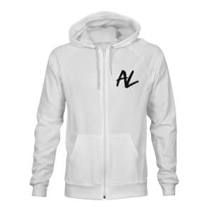 Andreas Lawo ZIP Hoodie Unisex weiß