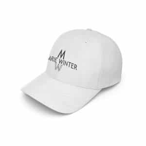 Baseball Cap Marie Winter weiß