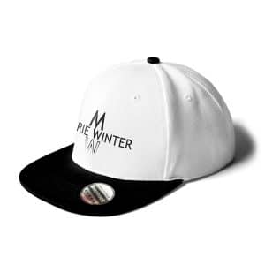 Cap Snapback Marie Winter weiß-schwarz