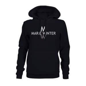Marie Winter Hoodie Damen schwarz