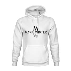 Marie Winter Hoodie Unisex weiß