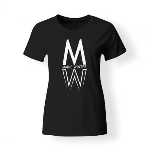 Marie Winter Damen T-Shirt schwarz