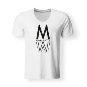 T-Shirt Marie Winter Herren weiß