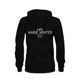 ZIP Hoodie Marie Winter Damen schwawrz