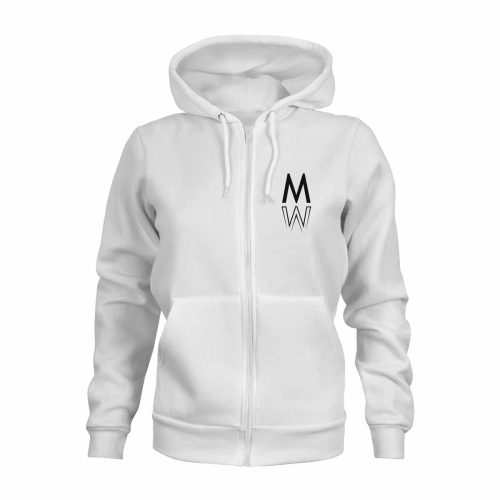ZIP Hoodie Marie Winter Damen weiß
