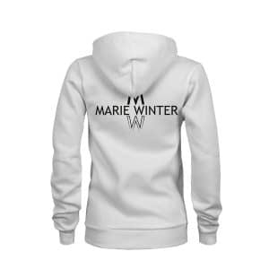 ZIP Hoodie Marie Winter Damen weiß