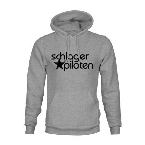 Schlagerpiloten Hoodie Unisex grau