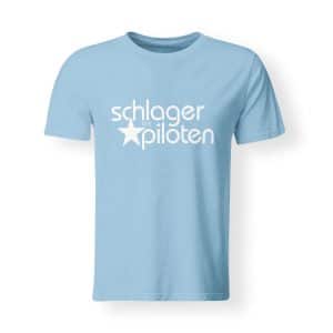 T-SHirt Herren Die Schlagerpiloten hellblau