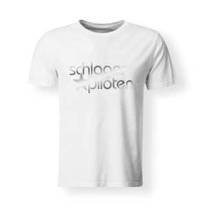 T-SHirt Herren Die Schlagerpiloten weiss-silber