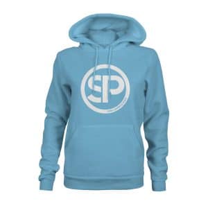 Hoodie Damen Sven Polenz hellblau