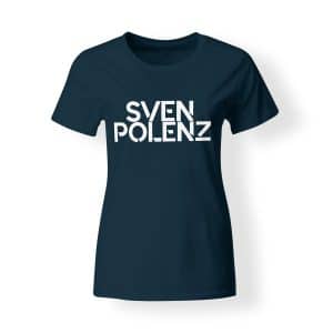 T-Shirt Damen Sven Polenz navy