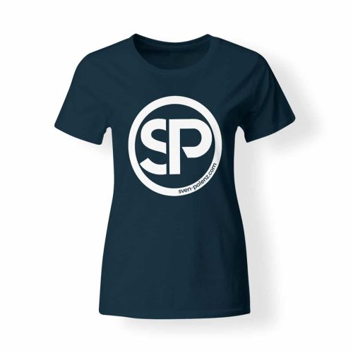 T-Shirt Damen Sven Polenz navy