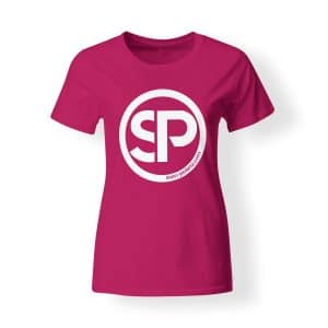 T-Shirt Damen Sven Polenz pink