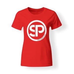 T-Shirt Damen Sven Polenz rot