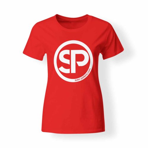 T-Shirt Damen Sven Polenz rot