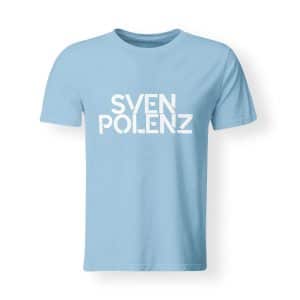 Sven Polenz T-Shirt Herren hellblau