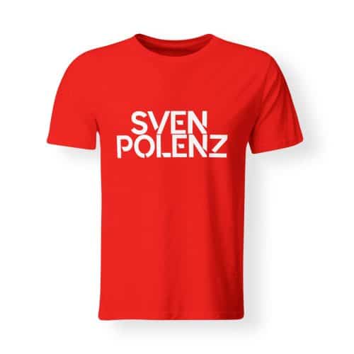 Sven Polenz T-Shirt Herren rot