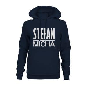 Hoodie Damen Stefan Micha navy
