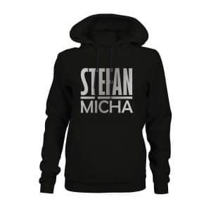 Hoodie Damen Stefan Micha schwarz