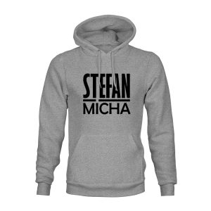 Hoodie Unisex Stefan Micha grau