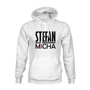 Hoodie Unisex Stefan Micha weiss