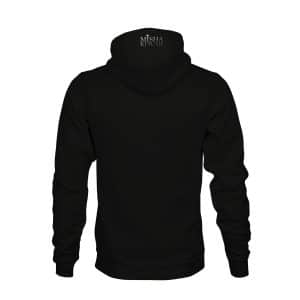 Hoodie Unisex Misha Kovar Nichtverzagenkrönchentragen schwarz