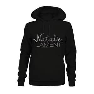 Hoodie Damen Natalie Lament schwarz