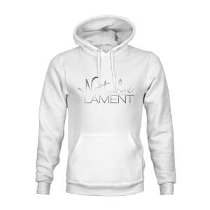 Natalie Lament Hoodie Unisex weiß