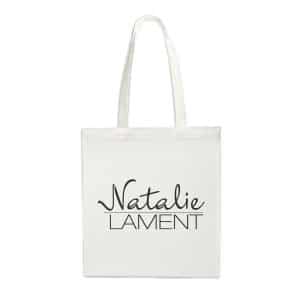 Stofftasche Natalie Lament weiß
